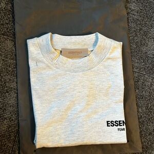 Fear of God Essentials Light Gray Tee